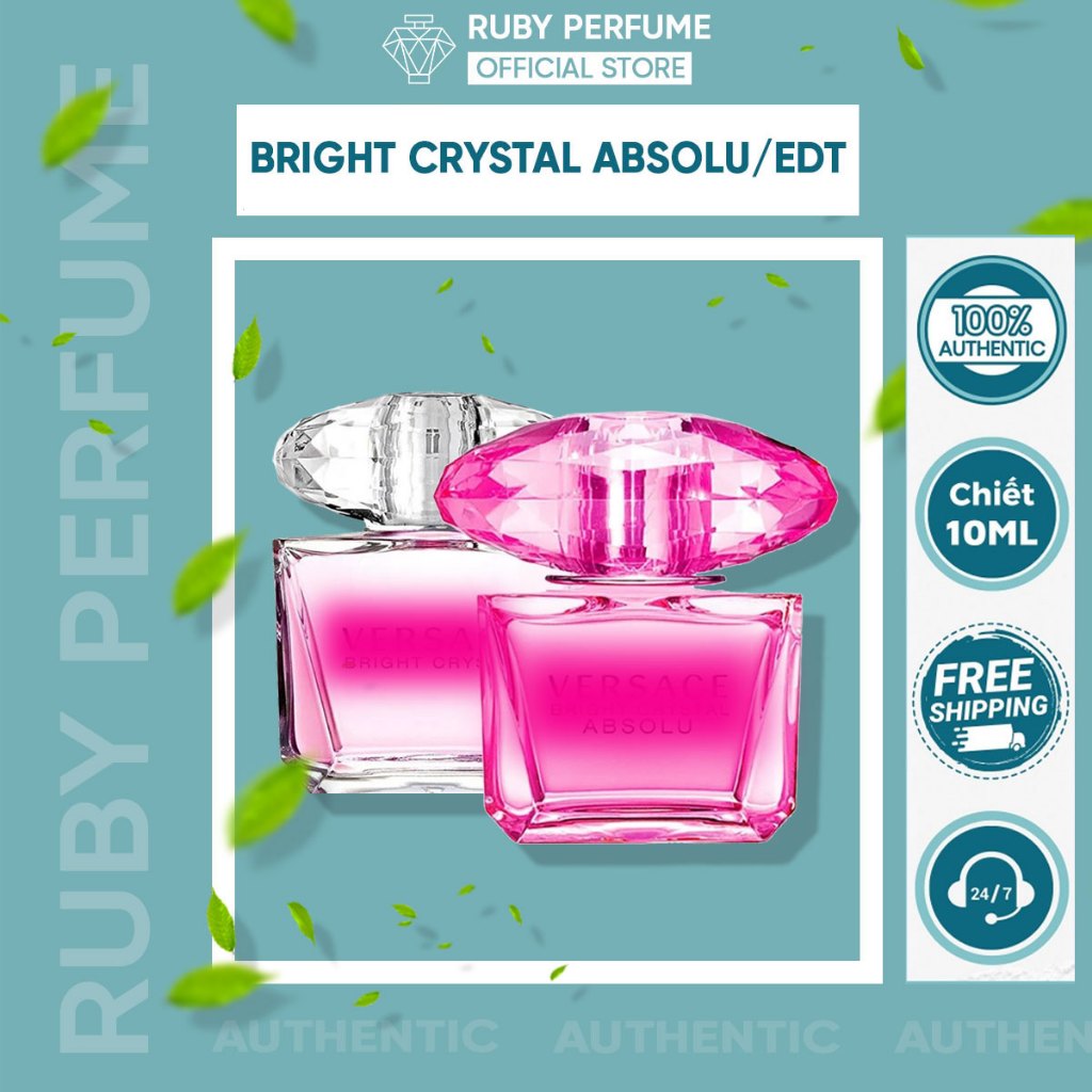 Nước hoa nữ Bright Crystal EDT - Bright Crystal Absolute EDP giấc mơ và nỗi nhớ - Ruby Perfume