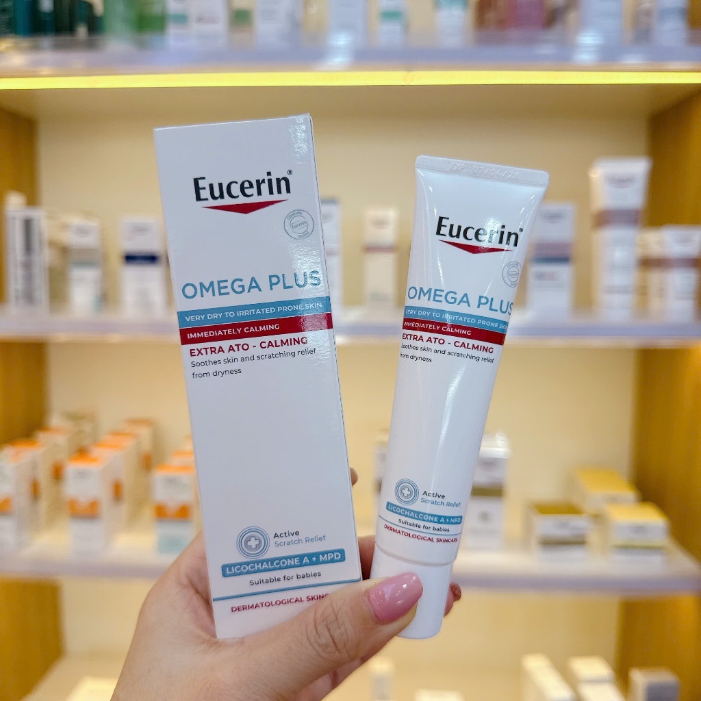 (Mẫu mới) Eucerin kem dưỡng da Ato Control Acute Care 40ml