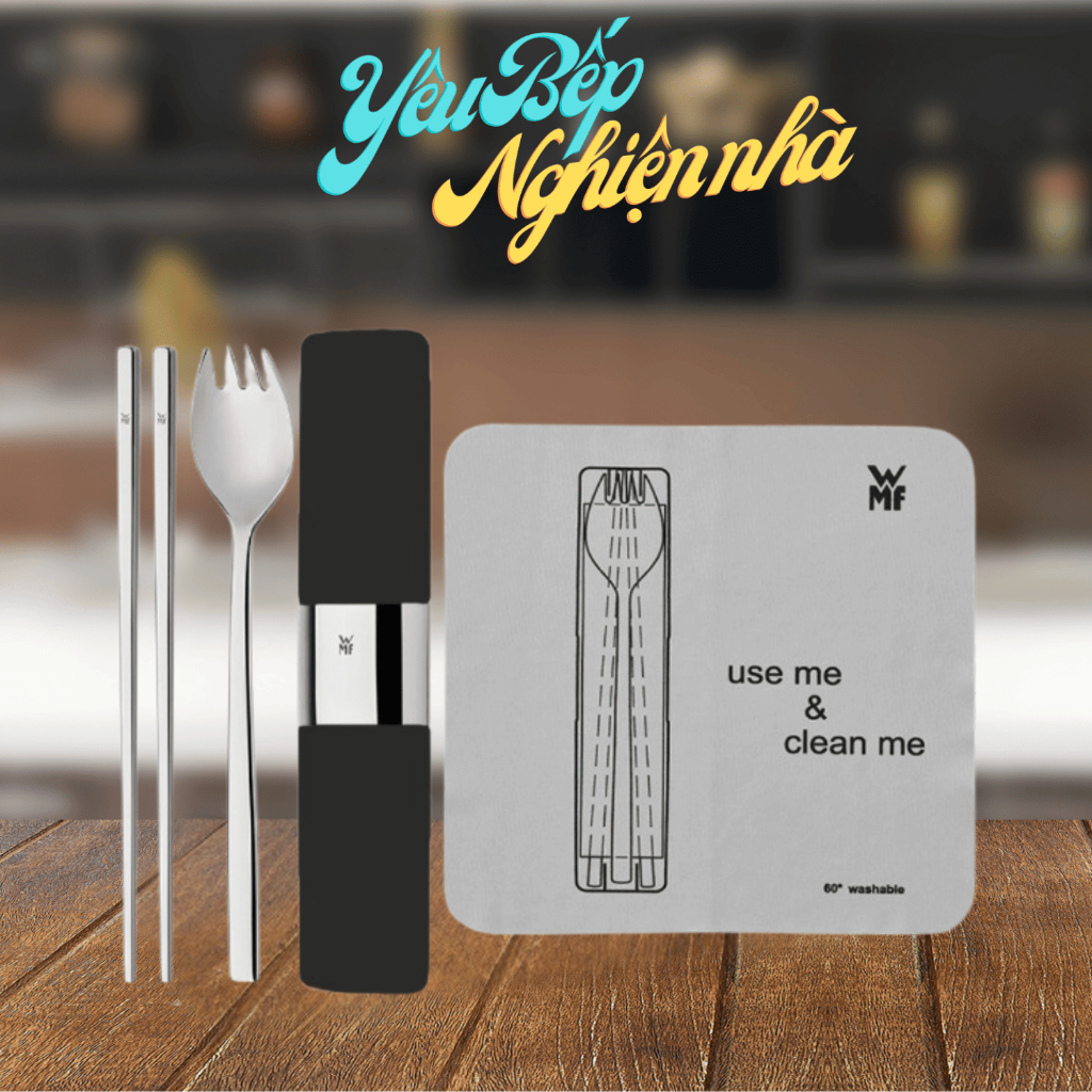 [HCM] Bộ Thìa Đũa WMF My2Go Bộ Đũa Thìa Cá Nhân WMF Asia My2Go , Chất Liệu Thép Không Gỉ