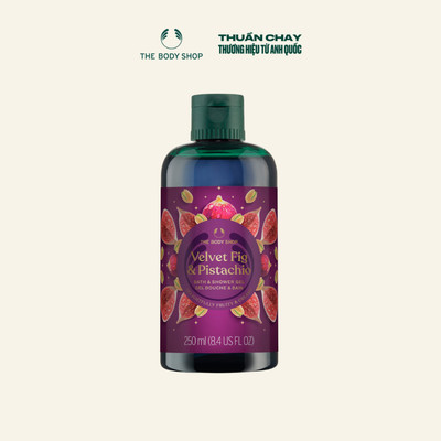 [Phiên bản giới hạn] Sữa Tắm Ngọt Ấm & Quyến Rũ Hương Velvet Fig & Pistachio Shower Gel 250ml The Body Shop