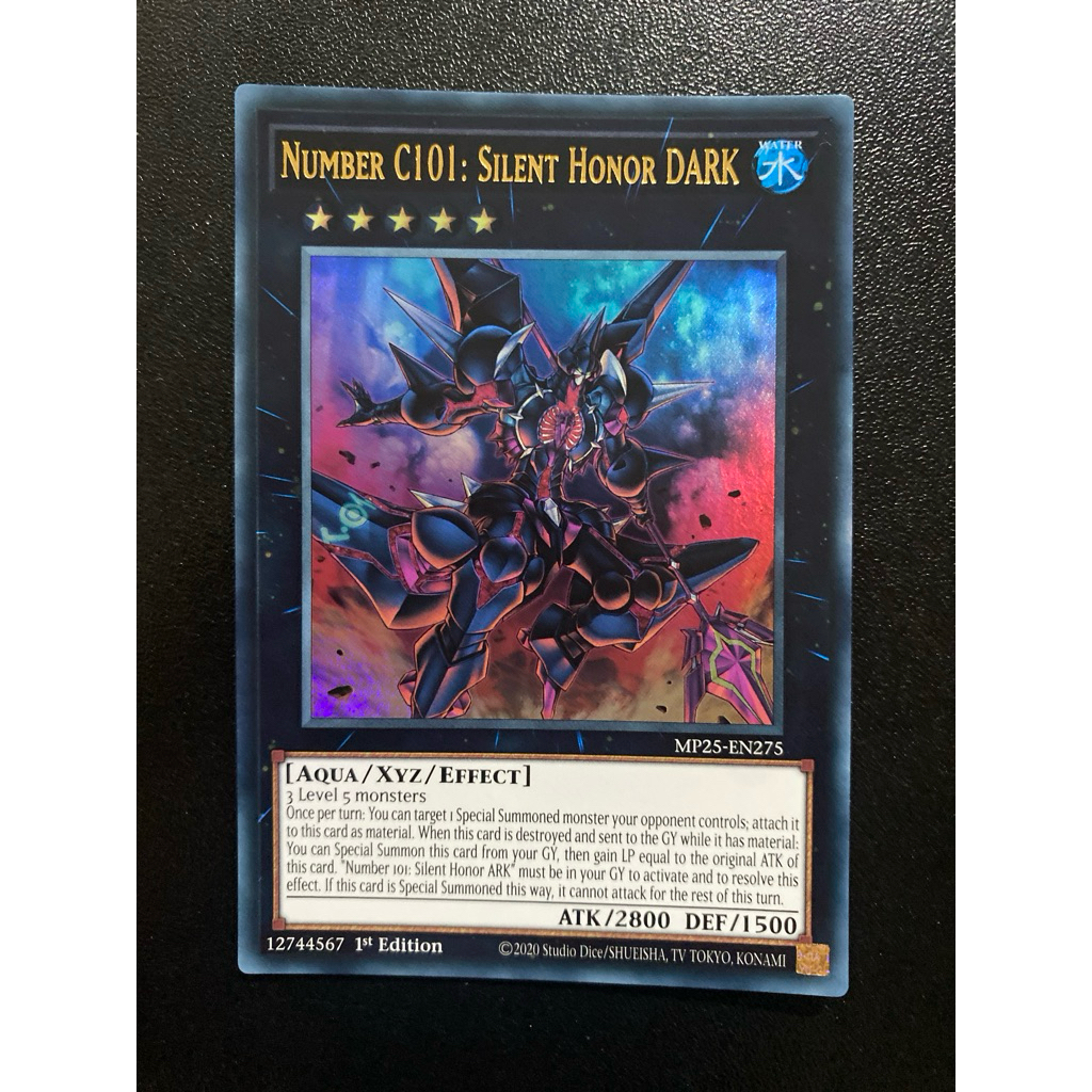 Number C101: Silent Honor Dark - Ultra TCG UK - MP25-EN275