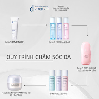 Sữa rửa mặt siêu bọt d Program Cleansing Foam 120g