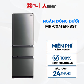 Tủ Lạnh Mitsubishi Electric 330L MR-CX41ER-BST 3 cửa Ngăn Đá Dưới  - Ngăn ướp lạnh mềm