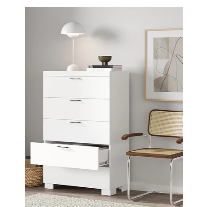 [FURNI HOME] ENRIQUE, Tủ lưu trữ đồ dùng 5 ngăn kéo DRA_116, 78x40x120cm, tủ gỗ