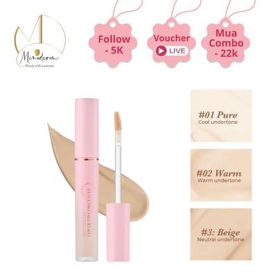 Kem Che Khuyết Điểm Aperire Daydream Cover Tip Concealer, chống nước, che phủ hoàn hảo Spf30