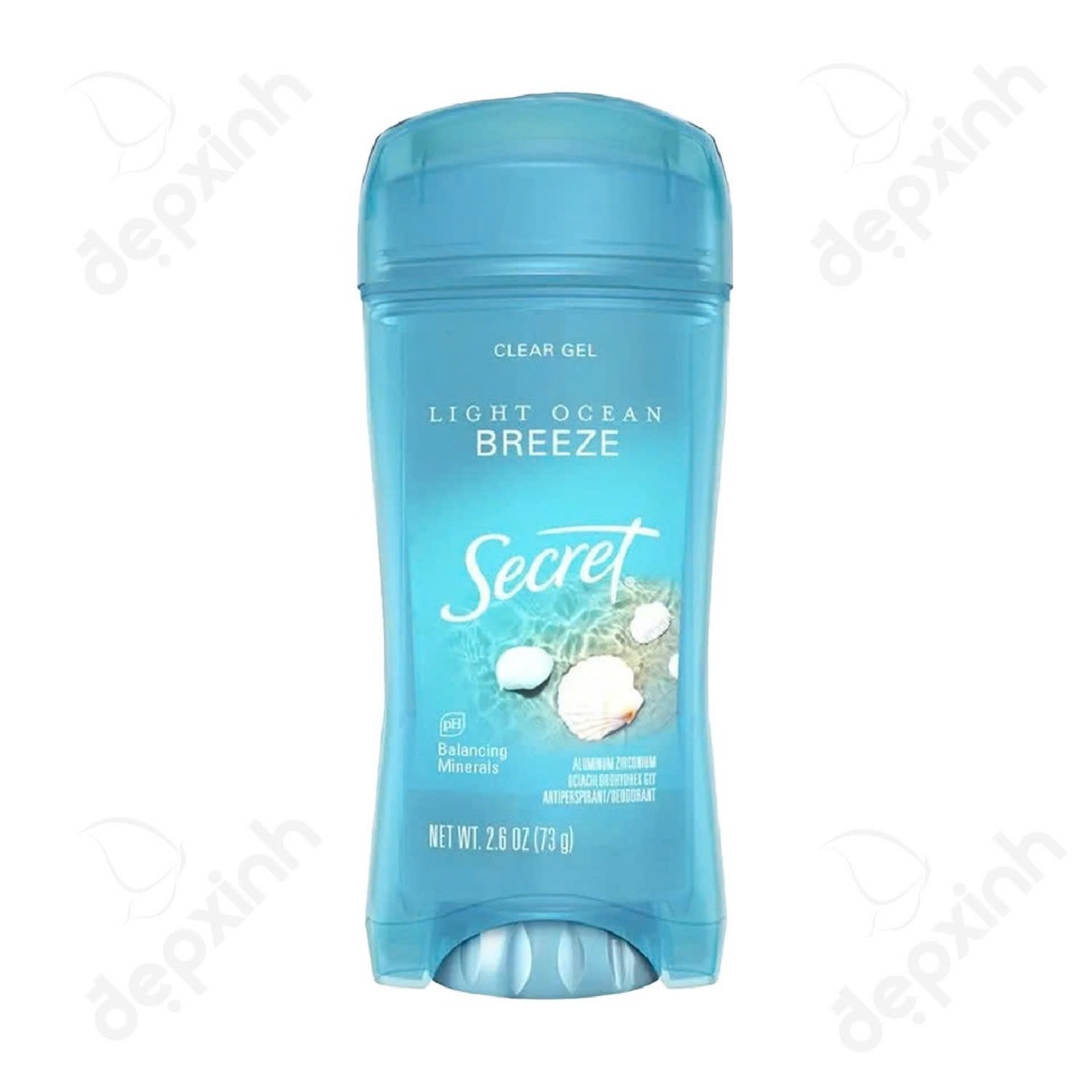 Gel khử mùi Secret Light Ocean Breeze 73g