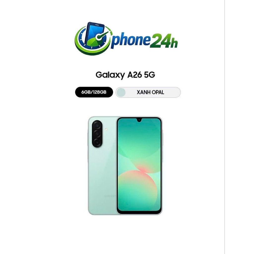 Điện Thoại Samsung Galaxy A26 5G 8/128G - Chính Hãng