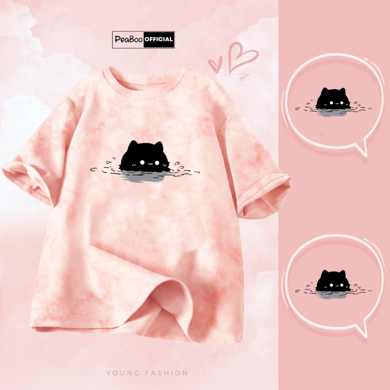 Áo Thun Loang, Áo Loang Unisex By PEABOO Mã TL BST 04 Chất Cotton Form Rộng Cho Nam Nữ | BigBuy360 - bigbuy360.vn
