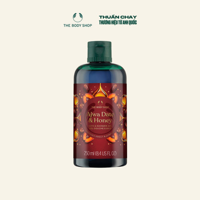 [Phiên bản giới hạn] Sữa Tắm Ngọt Ấm & Dịu Nhẹ Hương Ajwa Date & Honey Shower Gel 250ml The Body Shop