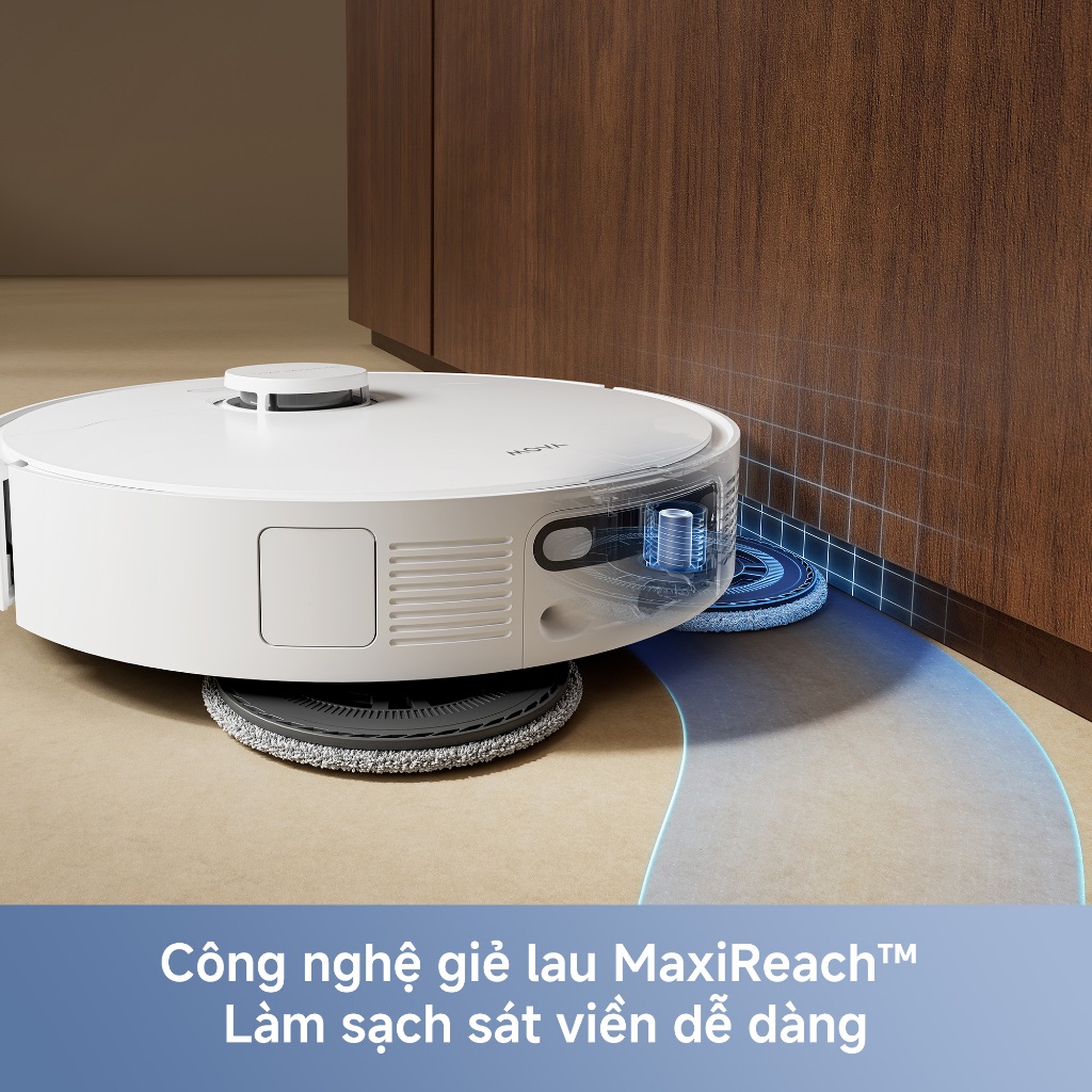 Robot Hút Bụi Lau Nhà Mova E40 Ultra | Lực Hút 19.000Pa | Tự Động Giặt Sấy Giẻ Lau | Bảo Hành 36 Tháng | BigBuy360 - bigbuy360.vn