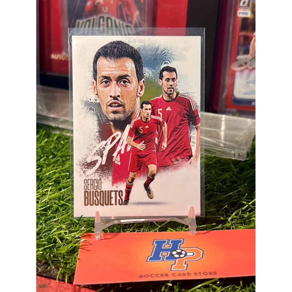 Thẻ bóng đá Sergio Busquets Futera 2025