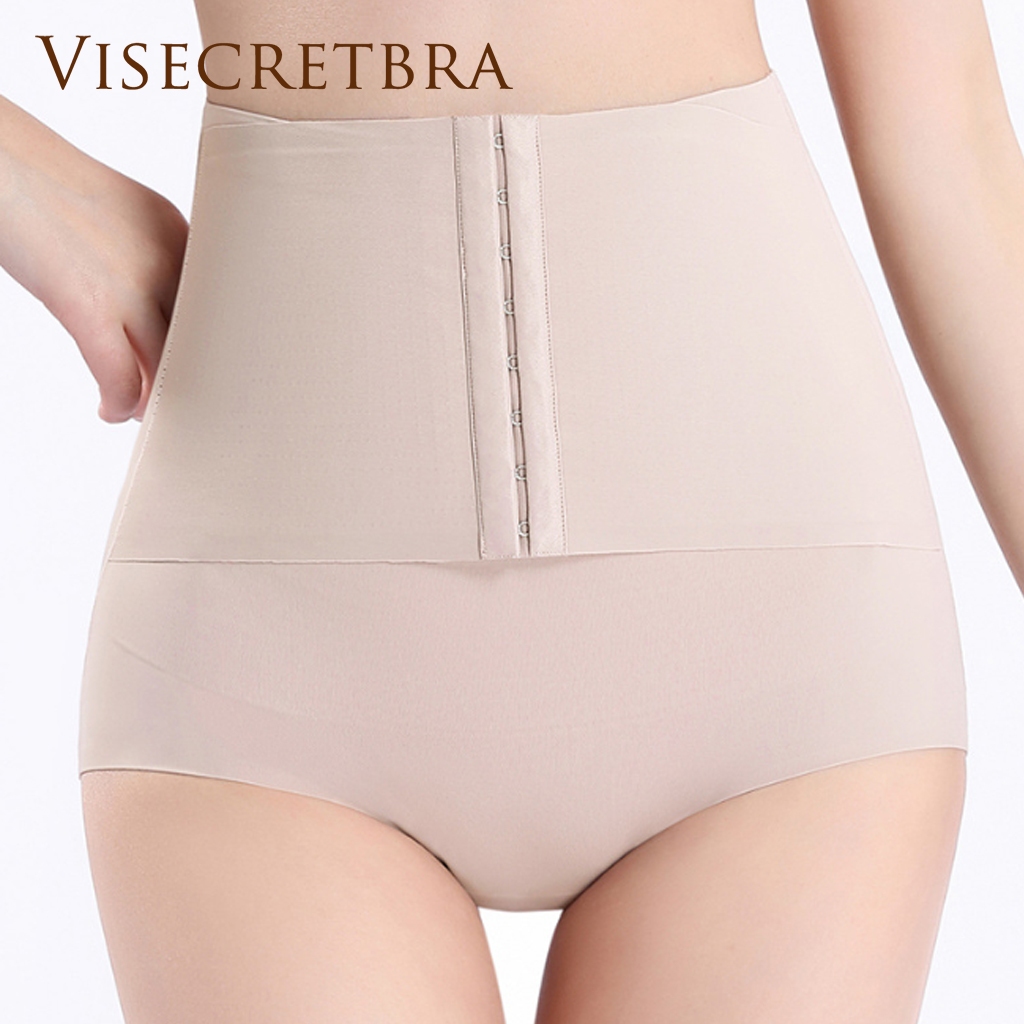 Quần Định Hình Quần Gen Nữ Nịt Bụng 2 Lớp Chất Su Thoáng Khí - Lưng Cao Khóa Cài 4 Nấc Hiệu Quả Siết