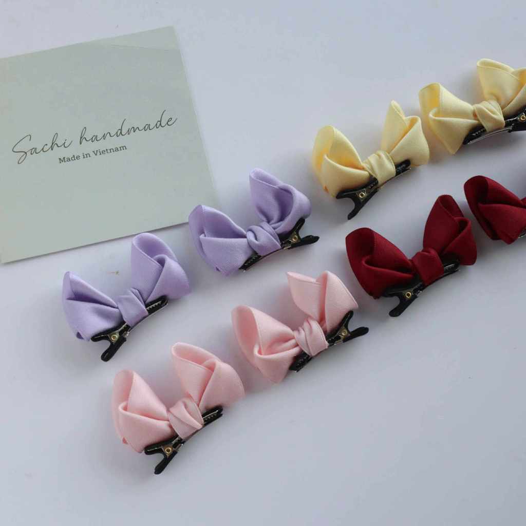 Sachi Handmade - Kẹp tóc nơ mickey handmade by Sachi