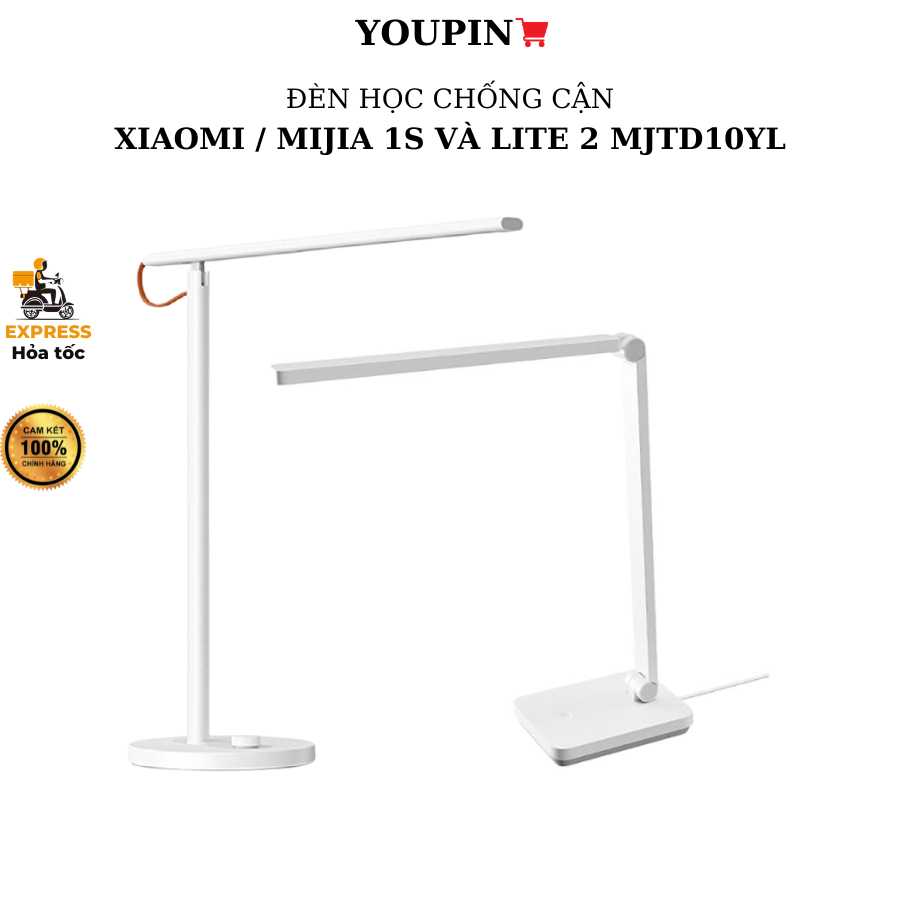 Đèn bàn Đèn học chống cận Desk Lamp Mijia 1S kết nối app - Đèn học Mijia Lite 2 MJTD10YL -BH 6 tháng