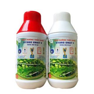 Dung Dịch Thuỷ Canh Rau Ăn Lá Hydro Umat V - Bộ 2 Chai AB