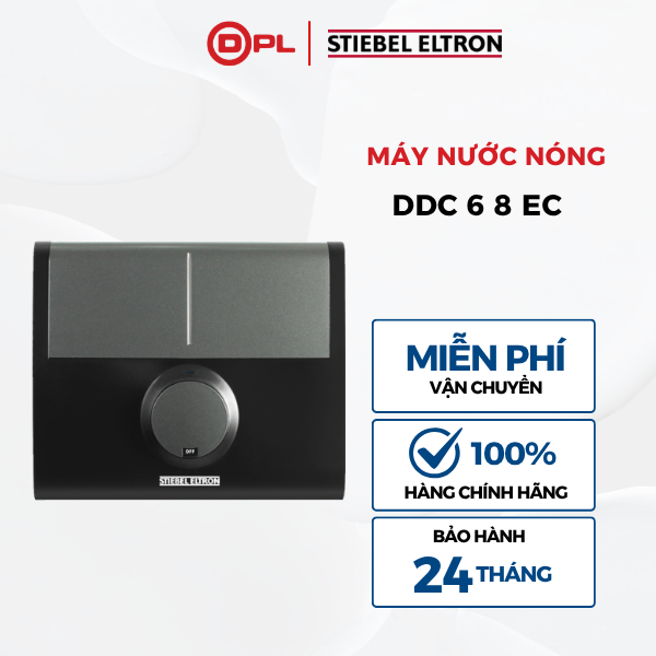 Máy nước nóng trực tiếp đa điểm DDC 6 8 EC Stiebel Eltron (6000W/8000W)