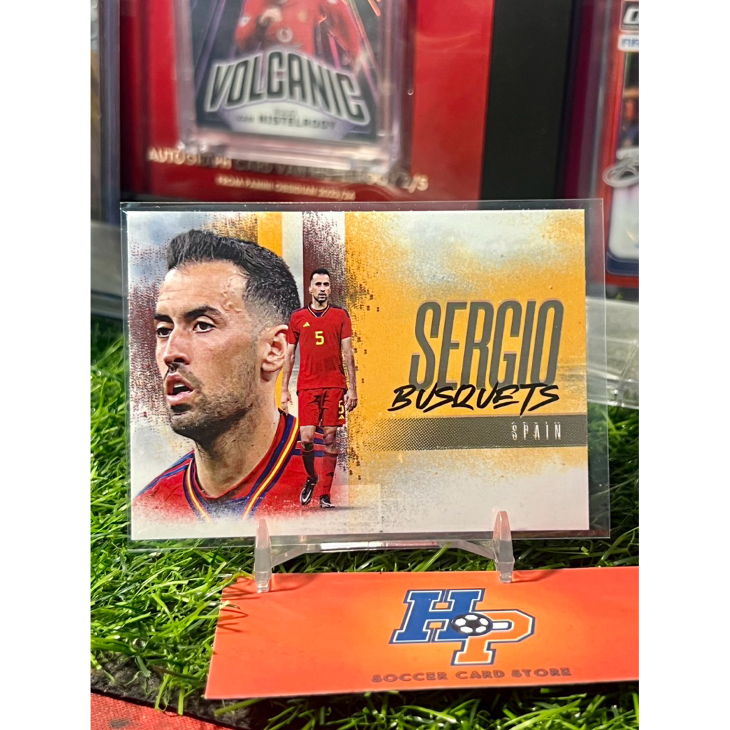 Thẻ bóng đá Sergio Busquets Landscape Futera 2025