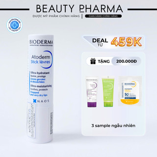 [DATE MỚI-NHẬP KHẨU CHÍNH HÃNG] Bioderma Atoderm Stick Levres - Son dưỡng môi khô, nứt nẻ