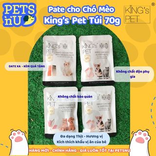 Pate King's Pet Chó Mèo Mọi Lứa Tuổi Gói 70G
