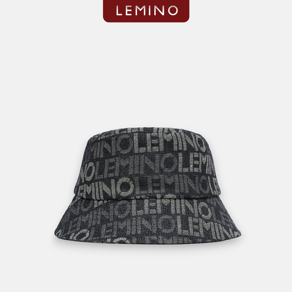 Mũ Bucket Lemino Monogram Denim LE8605
