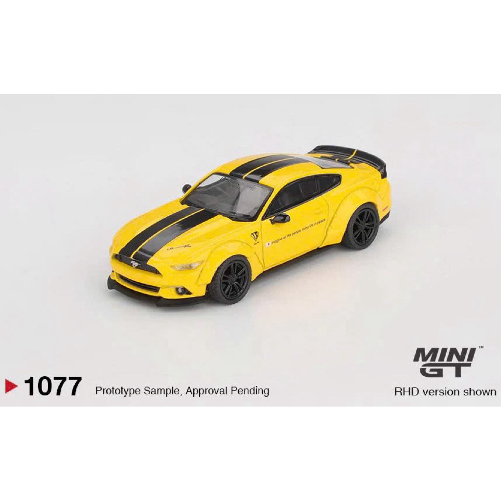 JuJutoys - Mini GT Ford Mustang số 1077 box newseal