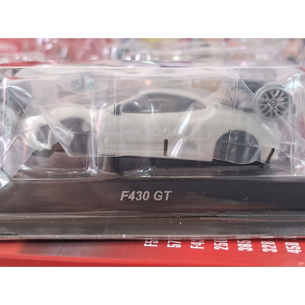 KYOSHO 1/64 - FERRARI F430 GT MÀU TRẮNG SERIES 10