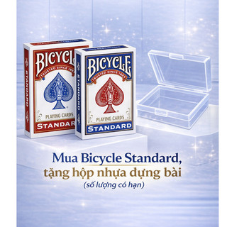 Bicycle Standard / Rider Back Playing Cards – Bộ Bài Ảo Thuật & Poker Chính Hãng USPCC | Đỏ/Xanh, Cardistry Cao Cấp