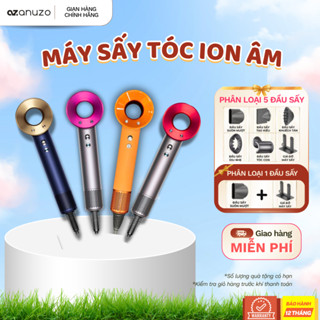 Máy Sấy Tóc ION Âm ANUZO 2 Chiều Nóng Lạnh Công Suất 2200W - 3 Cấp Độ Sấy