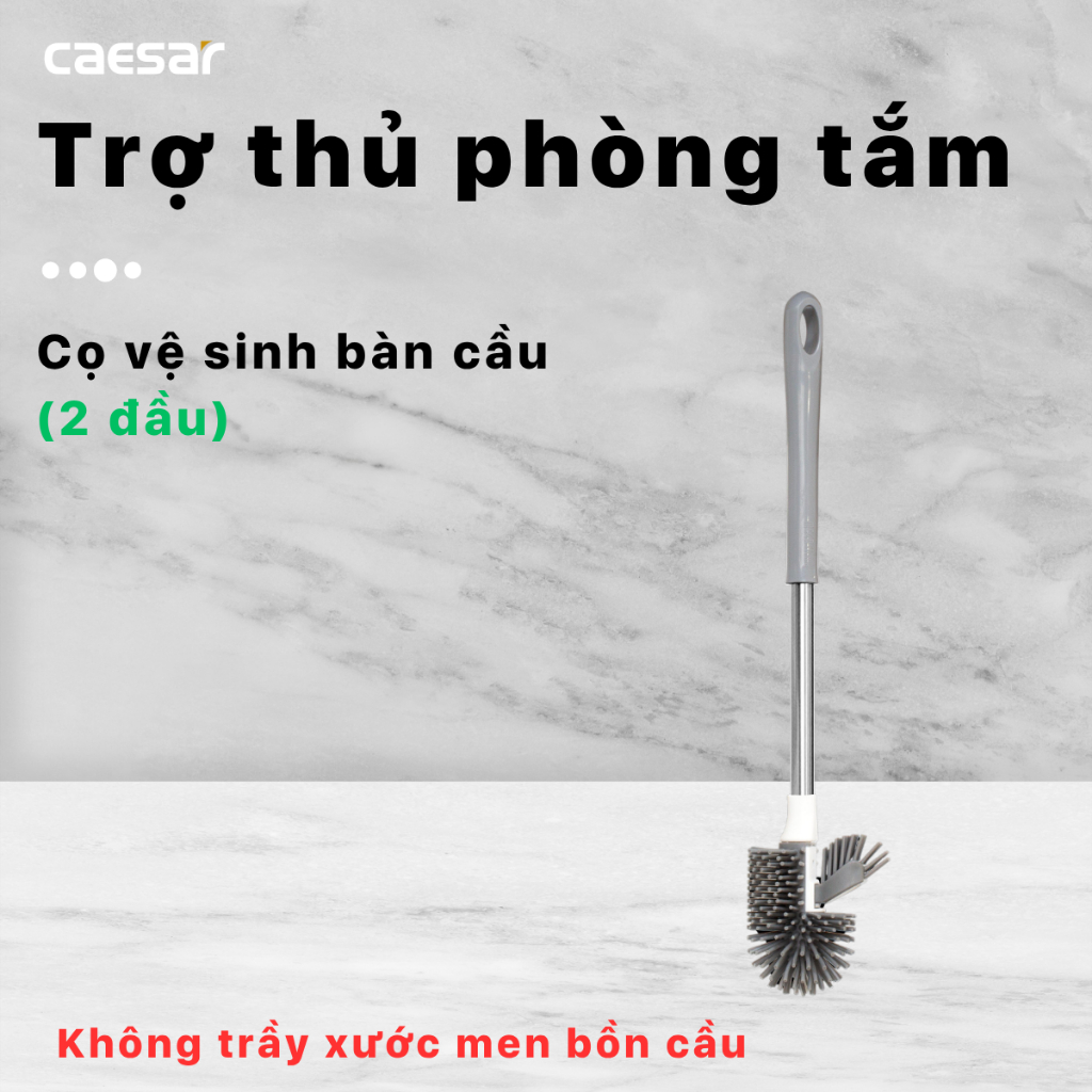 Hộp Cọ Toilet Silicon Caesar