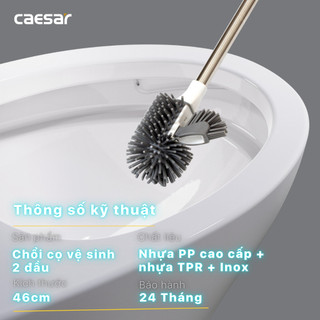 Hộp Cọ Toilet Silicon Caesar