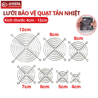 Lưới bảo vệ quạt tản nhiệt an toàn đầy đủ các kích thước loại tốt Avesta