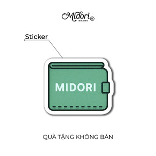 Sticker Dán Hình Ví Nam Nữ Thời Trang| MIDORI FOR MAN