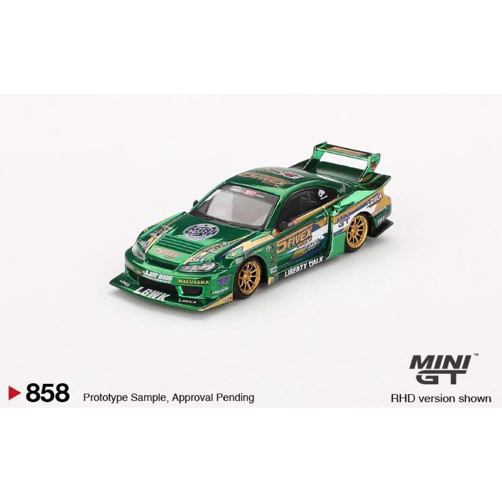 JuJutoys Mini GT Nissan S15 số 858