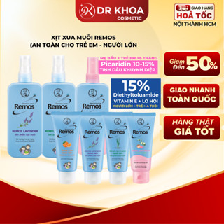 Xịt/Kem Chống Muỗi & Xua Đuổi Côn Trùng Mentholatum Remos 70ml/150ml/70g