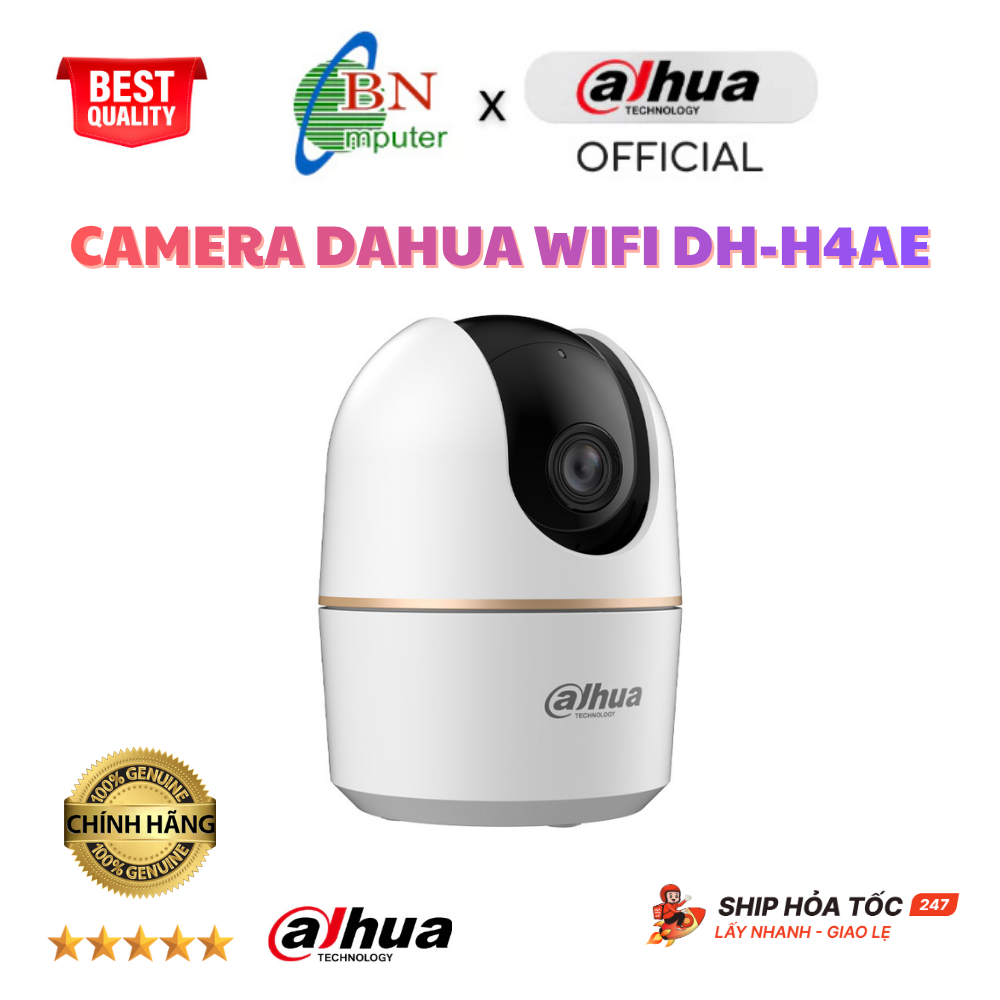 Camera Wifi quay quét trong nhà Hero A1 4MP DAHUA DH-H4AE
