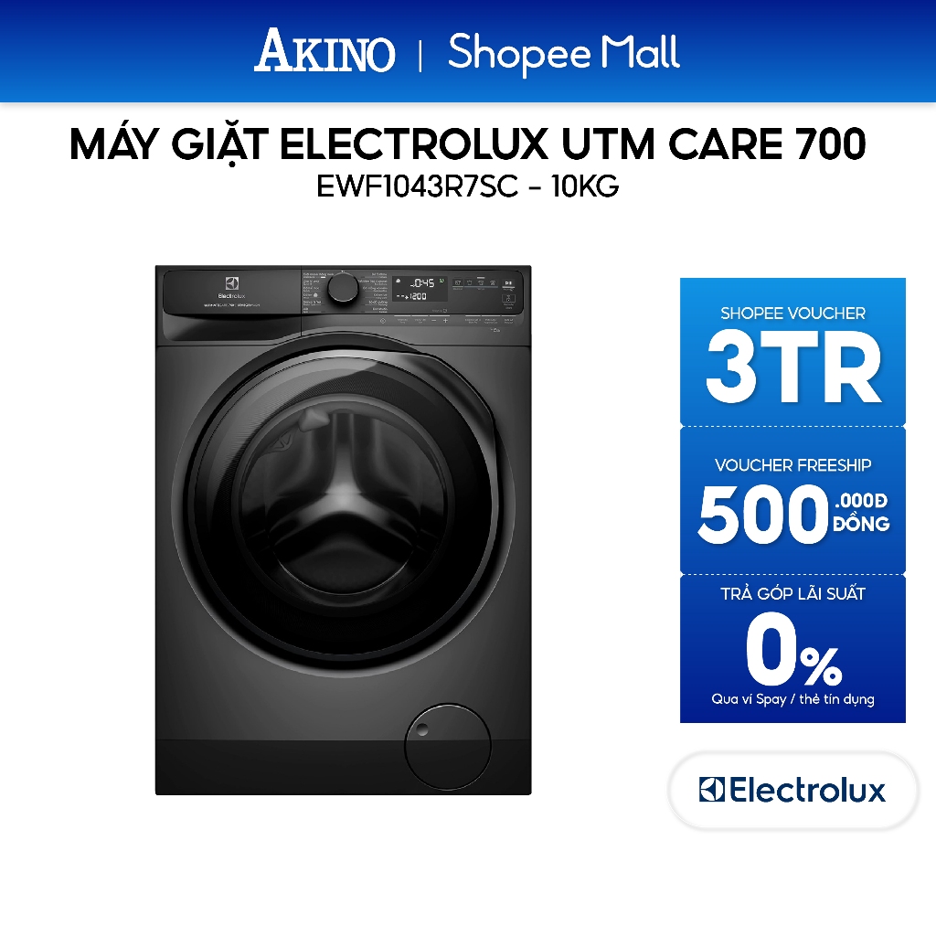EWF1043R7SC | Máy giặt Lồng Ngang Electrolux UltimateCare 700 Inverter 10 kg EWF1043R7SC - Hàng chín