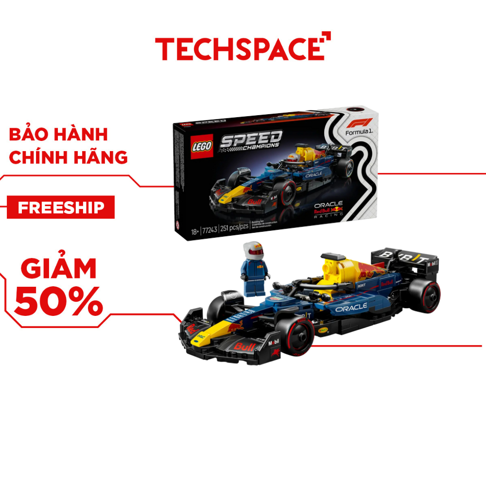 Bộ Mô Hình LEGO SPEED CHAMPIONS Oracle Red Bull RB20 F1 #77243