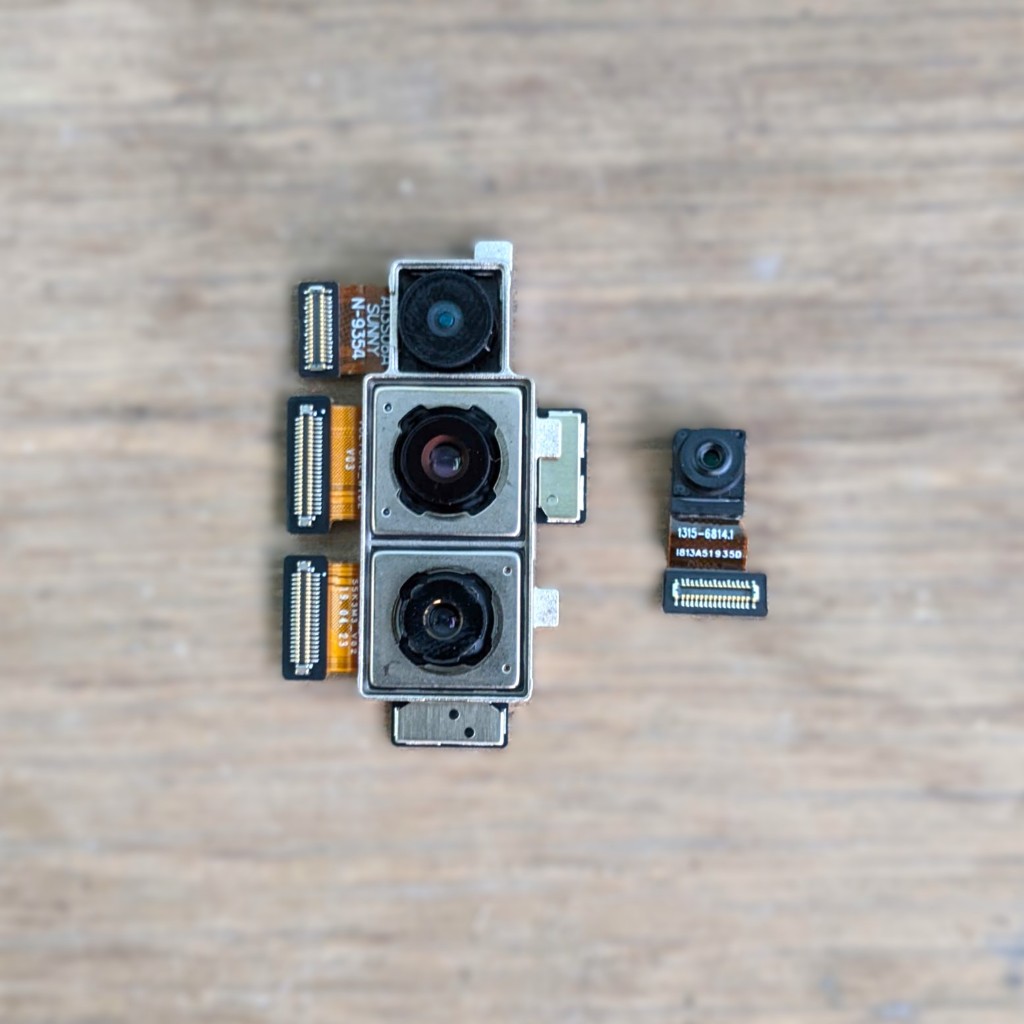 Camera Trước Sau Sony Xperia 5 Mark 1 (SOV41) zin cũ tháo máy,hoạt động tốt.