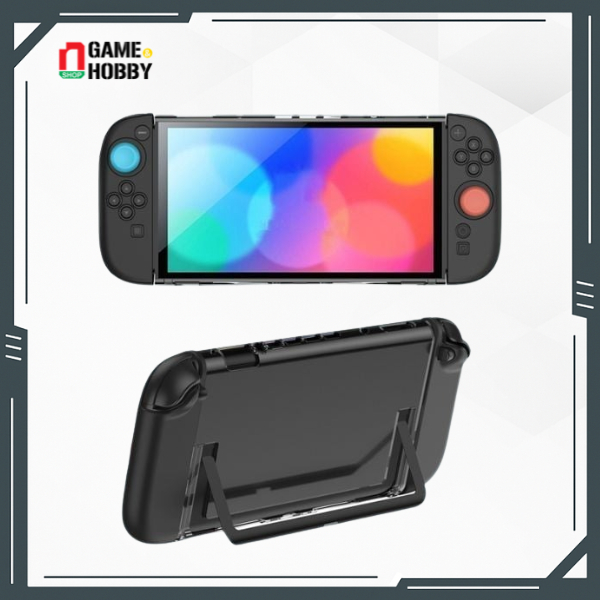 ỐP BẢO VỆ CỨNG KÈM CASE SILICONE JOY-CON NINTENDO SWITCH 2 - BLACK IINE L1090 CHÍNH HÃNG IINE