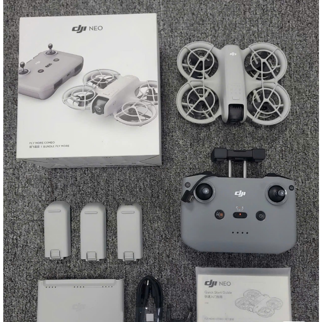 Combo DJI Neo Fly More Drone (3 pin + Dock) + Bộ điều khiển DJI N3