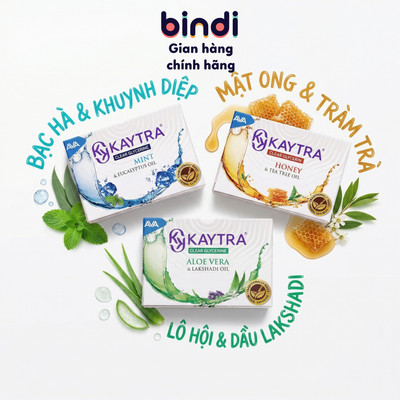 Combo 3 Xà phòng Kaytra Glycerin 125g