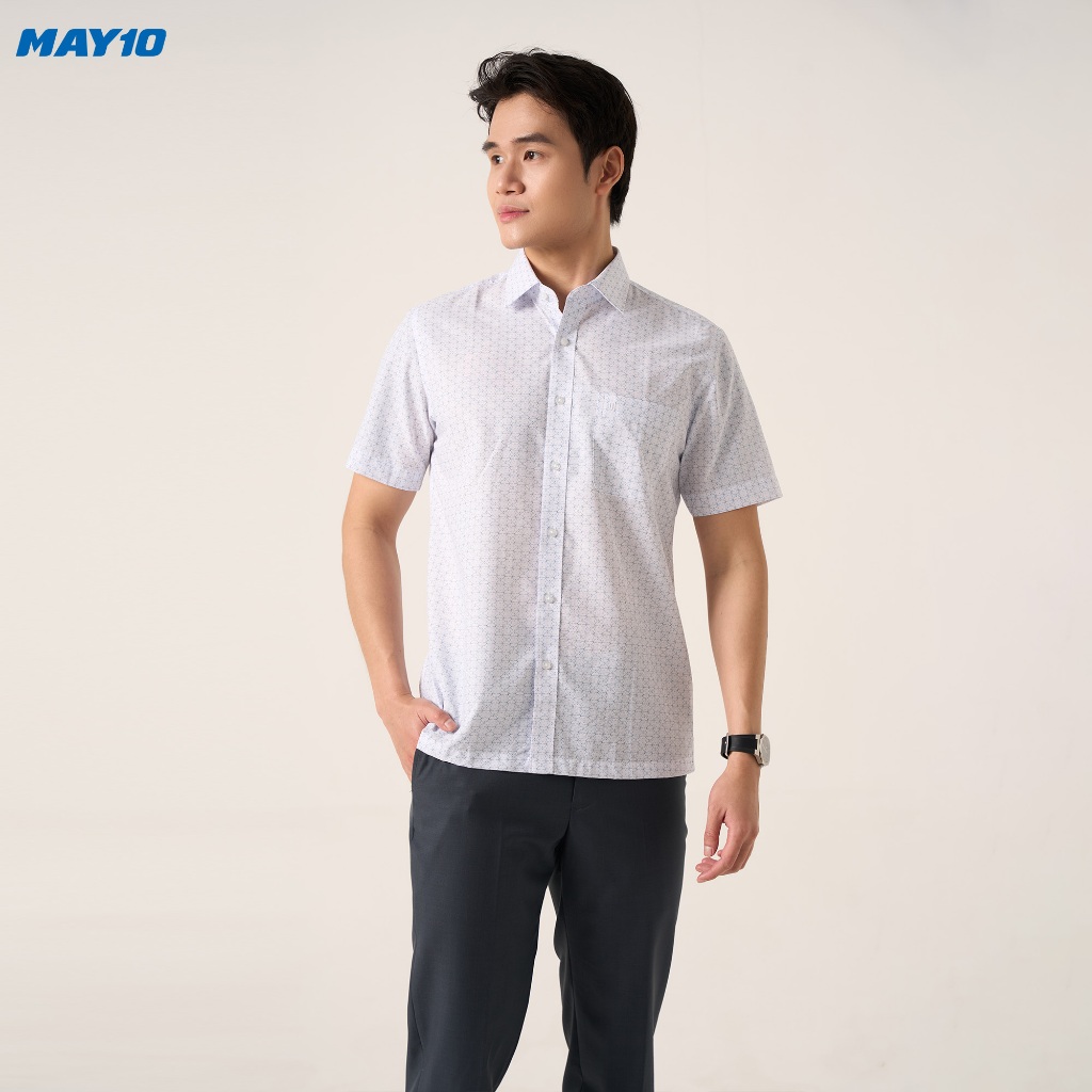 Áo Sơ mi nam cộc tay May 10 mã 010124241GB AH400