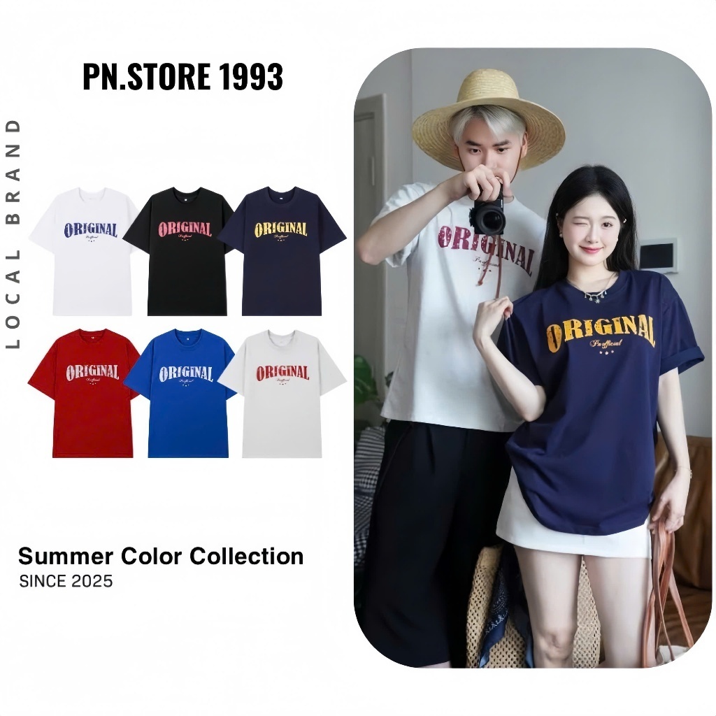 Áo Thun Local Brand Unisex Nam Nữ | Cotton 250GSM | In Hình ORIGINAL | Áo Thun Form Rộng Basic