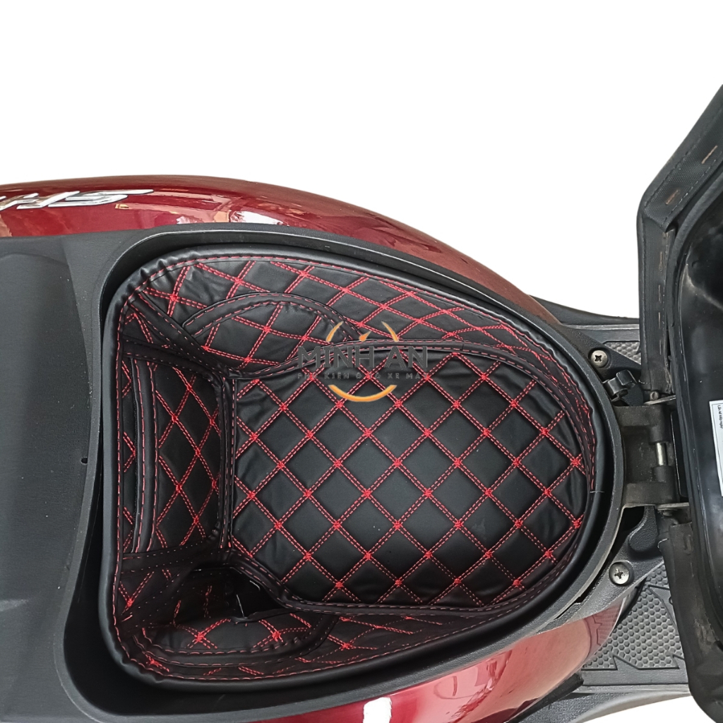 Lót Cốp Da Cách Nhiệt Chống Sốc Honda SH Ý 125i 150i 300i 350i SH Mode Lót Cốp Xe Máy Có Túi Đựng Gi