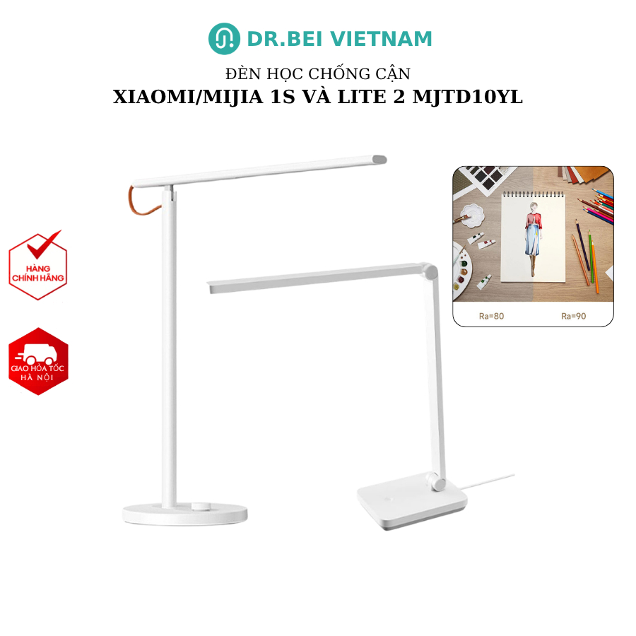 Đèn bàn Đèn học chống cận Desk Lamp Mijia 1S kết nối app thông minh - Đèn học Mijia Lite 2 -BH6tháng