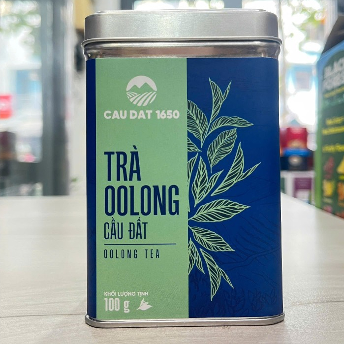 [ Date 03/28 ] Trà Oolong Cầu Đất Hộp Thiếc 100g - Oolong Tea