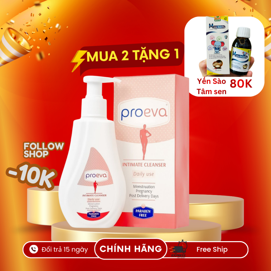 Combo 2 Hộp dung dịch vệ sinh phụ nữ Proeva 125ml