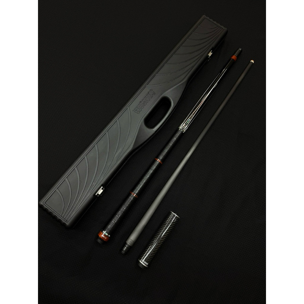 Cơ bida Jflowers JF20-21 Ngọn Full Carbon Chính Hãng- Full Phụ Kiện.