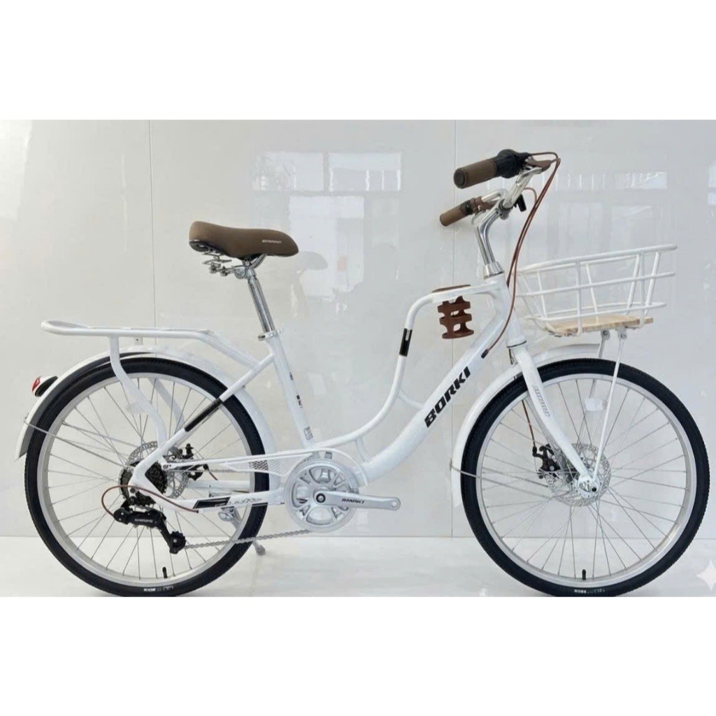 XE ĐẠP MINI CAO CẤP THÉP CƯỜNG LỰC BORKI SIZE 26- NHẬP KHẨU CHÍNH HÃNG