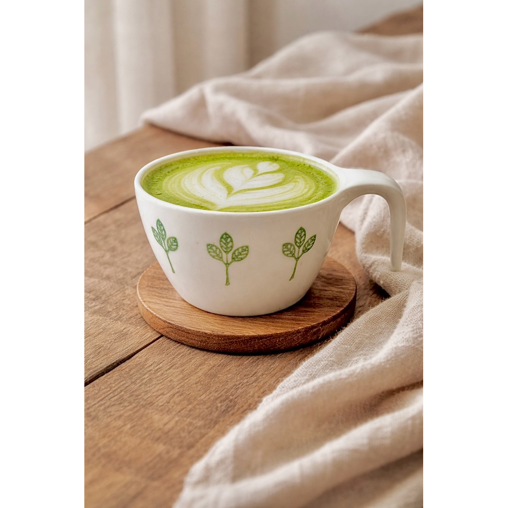 Chawan gốm mộc, ngũ sắc – dùng trà, matcha – size nhỏ